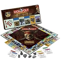 Usaopoly Pirates Of The Caribbean Trilogy Edition Monopoly