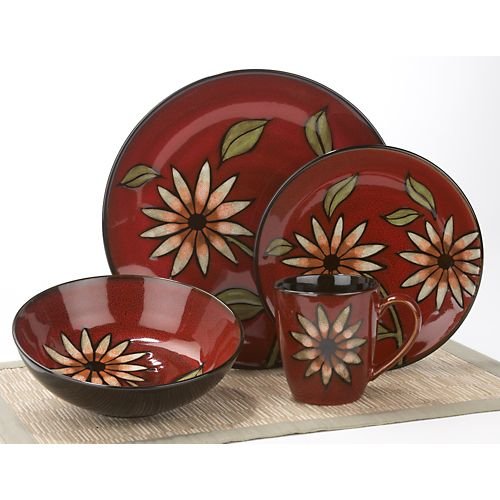 Florida Marketplace 4−pc. Rustic Sunflower Set