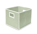 Badger Basket Company Folding Basket and Storage Cube in Sage