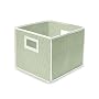 Badger Basket Company Folding Basket and Storage Cube in Sage