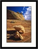 Great American Picture IS845491 Paria Wilderness, Arizona , Sandstone Framed Photograph - Jules Cowa
