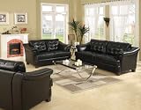 New 3Pc Contemporary Modern Leather Sofa, #AC-JULIANA