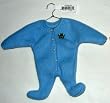 Ganz Christmas Fabric Baby Clothes Ornament - Blue
