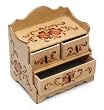 Chest of drawers, 'Passion Flower' 5.9" W 4.5" L
