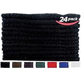 Cotton-Salon-Towels Gym-Towel Hand-Towel 24-Pack - (16 inches x 27 inches) 100% Ringspun-Cotton, Maximum Softness and Absorbency, Easy Care - By Utopia Towels