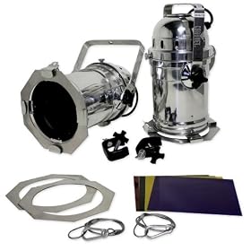 Brand New Chauvet Pkpar56c Par Can Kit 56 (Polished Silver Chrome Colored Housing) Package with (2)... by 