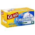 Glad ForceFlex Drawstring Tall Kitchen Trash Bags, 13 Gallon 38-Count (Pack of 5)