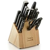 calphalon simply:Simply Calphalon 16pc Cutlery Set - Black