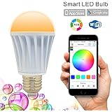 Flux WiFi Smart LED Light Bulb - Smartphone Controlled Multicolored Lights