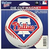 Philadelphia Phillies - Baseball Logo In/Out Magne MLB Pro Baseball