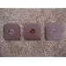 Pampered Chef Nylon Pan Scrapers Set of 3 in Brown