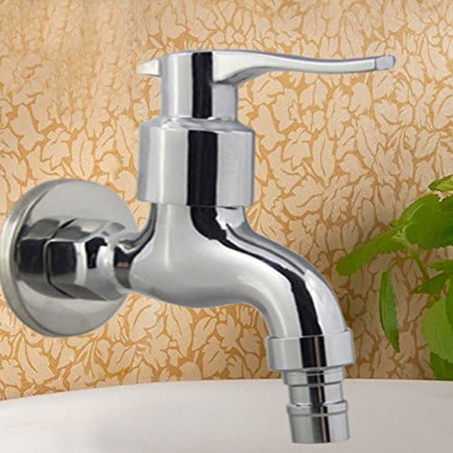 Sinwood™ 2PCS Garden Washing Machine Water Taps Faucet Polished Chromeplate Finish