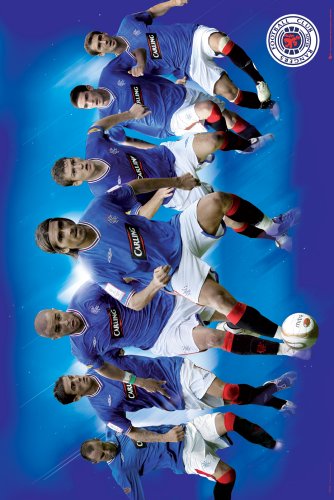 GB eye Ltd, Maxi Poster, Rangers, Players 09/10, (61x91.5cm)