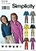 CHILDS PANTS & JACKET WITH APPLIQUE VARIATIONS SIZE 2-3-4-5-6-6X SIMPLICITY 5378