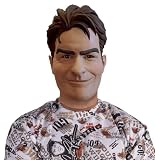 Charlie Sheen Deluxe Overhead Mask
