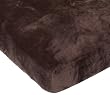 Carters Easy Fit Velour Crib Fitted Sheet, Chocolate