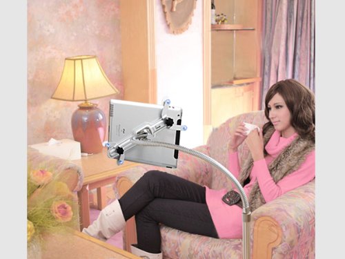 TaoTronics TT-HS01 Full-Motion Rotatable Floor standing Holder For iPad, iPad 2, Tablets