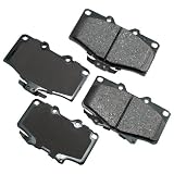 Akebono ACT502 ProACT Ultra-Premium Ceramic Brake Pad Set by Akebono