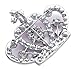 Princess Queen Royal Crown Tiara Brooch Pin Women Ladies Fashion Jewelry