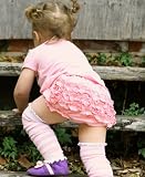 RuffleButts Knit Ruffled Bloomer in a Multitude of Colors