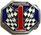 FORMULA 1 BELT BUCKLE + display stand