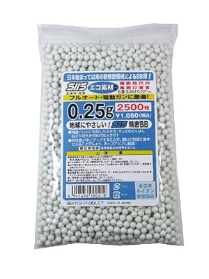  SIIS �yBB�e�z�@0.25g 2500�����萸��BB�e ����5.94�}0.02m/m �t���I�[�g�d���K���ɍœK�@�y�d���K���E�K�X�K���z�@�y�G�R�f�ށz