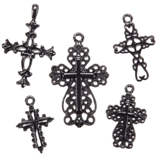 Blue Moon Madame Delphine-Feets Metal Charms, 