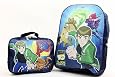 Ben 10 Ten Alien Force Large Backpack Bag Lunchbox Lunch Bag Stationary Set Total 8 pieces