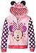 Disney Girls' Minnie Heart Bow Hoodie