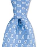 North Carolina Tar Heels Old Well Neck Tie, Light Blue