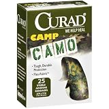 CURAD CAMP CAMO 25 sterile, flexible Pflaster Army CAMOUFLAGE