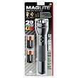 Mag-Lite ST2DDX6U 2 D-Cell LED Stab-Taschenlampe 25 cm, 114 Lumen, Schwarz, inklusive 2 Mono-Batterien