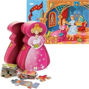 The Princess And The Frog Silhouette Puzzle by Djeco