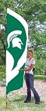 Michigan State Spartans 11' Tall Team Yard Flag