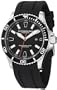Stuhrling Original Men's 706.01 Aquadiver Regatta Diver Sport II Quartz Date Black Rubber Strap Watch Stuhrling Original Men's 706.01 Aquadiver Regatta Diver Sport II Quartz Date Black Rubber Strap Watch