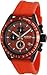 Fossil Men's Decker CH2877 Orange Chronograph Analog Watch