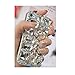XDAYS 3D Bling Shine Diamante Shaped Diamond Stones Crystal Hard Phone Case Cover For Smart Mobile Phones (Samsung Galaxy NOTE 5(N920), Diamond)