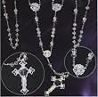 Wedding Lasso Rosary - 11MM Beads - 49" Chain - Deluxe Box