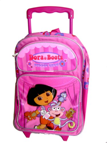 nick jr dora boots large rolling backpack wheel school backpack cool item for ki  more detail click!