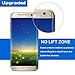 S7 Edge Screen Protector, Kissral® Samsung Galaxy S7 Edge Curved Edge Screen Protector [Full Screen Coverage], Ultra Slim HD Clear Protector Tempered Glass Screen for S7 Edge (Gold)