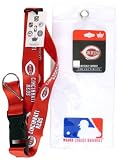 Cincinnati Reds Lanyard with Ticket Holder and Logo Pin