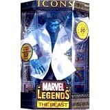 Eigenschaften TOY BIZ MARVEL / MARVEL LEGENDS - Collector's Edition - ICONS SERIE - THE BEAST - incl. EXCLUSIVE 'Evolution of an Icon' BOOK - 12 Inch / 30cm - OVP