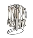 Flatware with Hanging Stand, Set of 20
