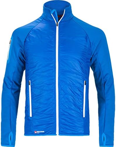 Ortovox Swisswool Hybrid Fleece Jacket - Men's Blue Ocean, L