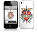 MusicSkins Bon Jovi - Heart & Dagger Skin for Apple iPhone 4 / 4S