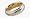 10 karat Ladies Two-Toned 7mm Gold Wedding Ring - 6.25