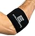Stoic 7MM Compression Sleeve Cuff (Heavy Neoprene Construction) For arm, elbow, lower leg compression and warmth while weight lifting, powerlifting, bench pressing (12 Inch, Black)