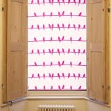 Birds on a Wire blind - Pink BEST-SELLER