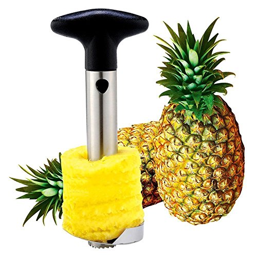 Pineapple corer slicer peeler (stainless-steel) - 3 in …