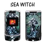 New Motorola Razr V3XX Designer Skin Removable Vinyl - Sea Witch